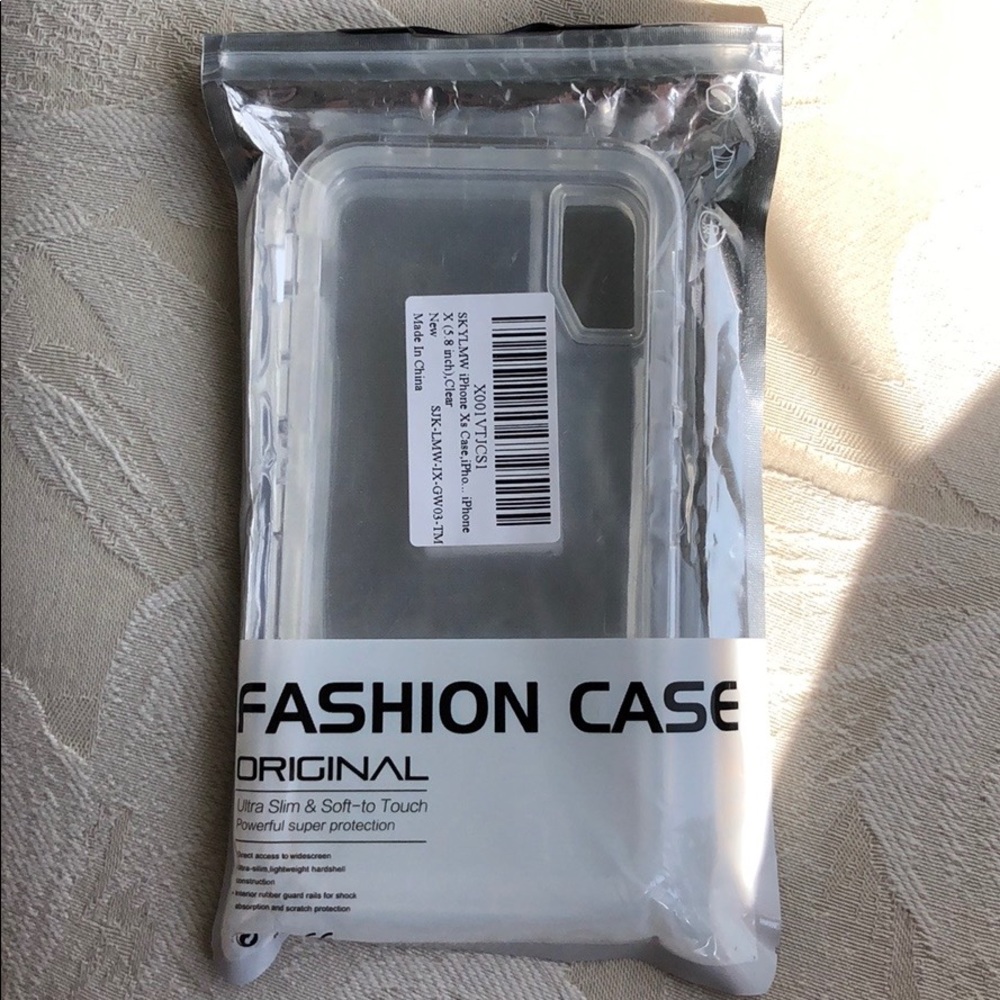 iPhone X, Xs Clear Case